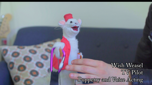 Wish Weasel - Puppetry and Voice Acting Clip